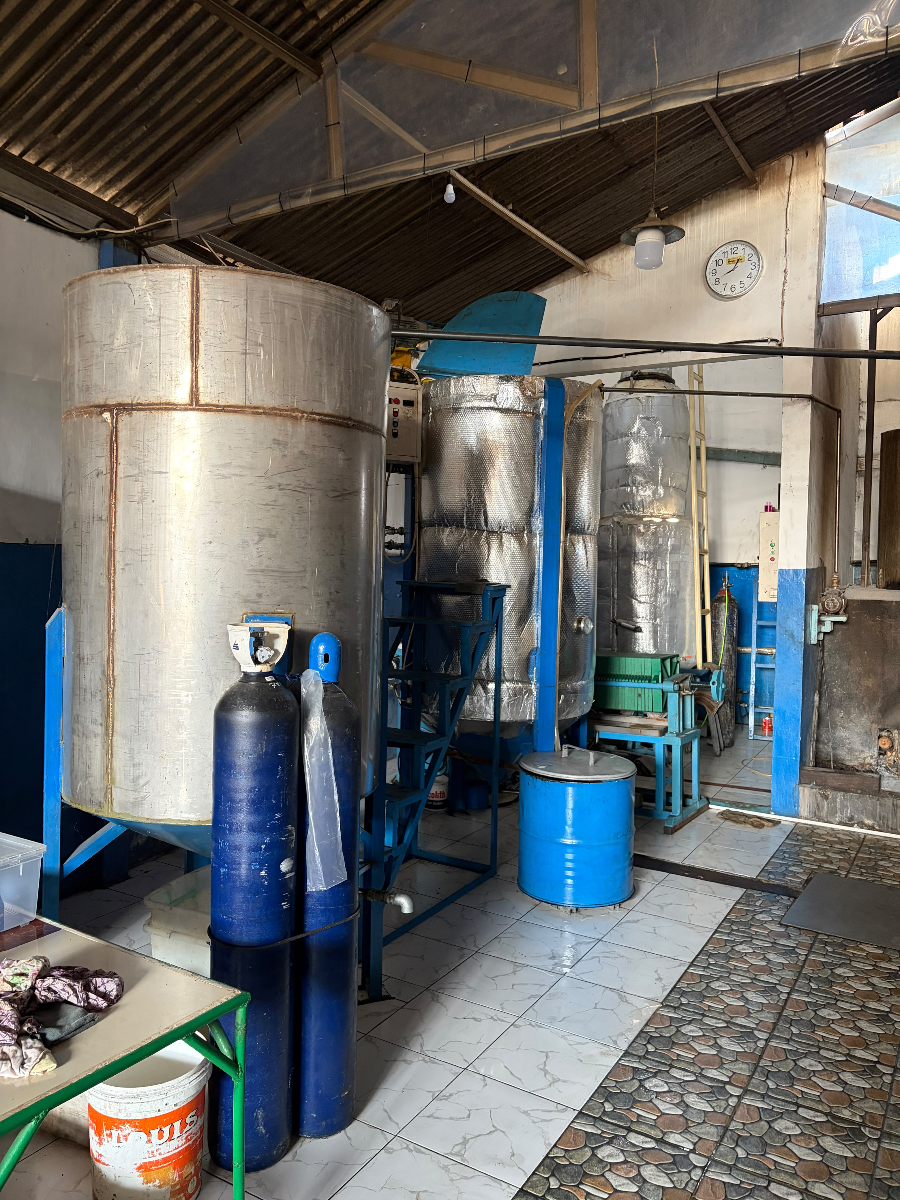 Global Optima Distribusi coconut processing activity